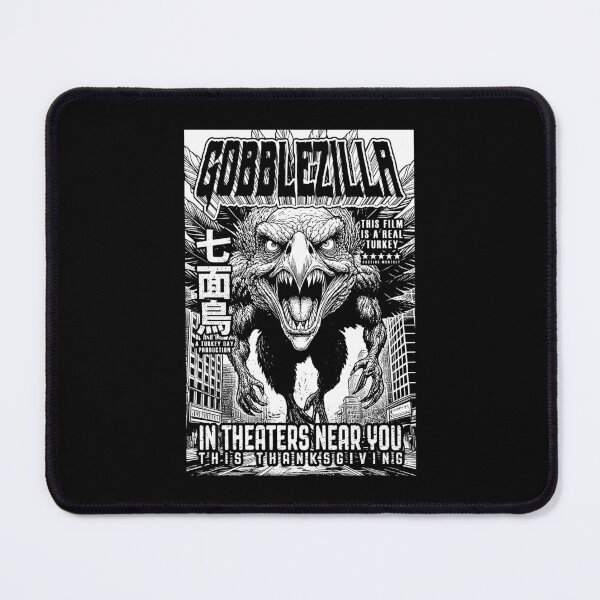 Item preview, Gobblezilla Funny Thanksgiving Turkey Day Monster Movie designed and sold by GrandeDuc.