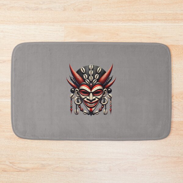 Item preview, Eshu Mask,, Nigerian Tribal art, African artwork, Tribal artwork, African mask, African Digital art designed and sold by Afrocarribe.