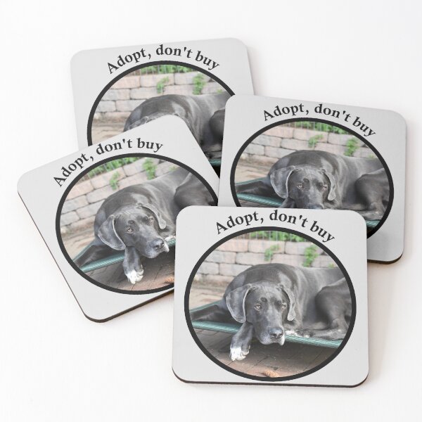 Item preview, Adopt, don't buy a dog designed and sold by mikistudio.