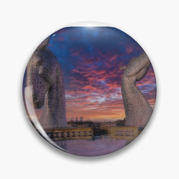 Item preview,  The Kelpies at sunset , the Helix , Falkirk , Scotland designed and sold by Photogold Photo Gifts.