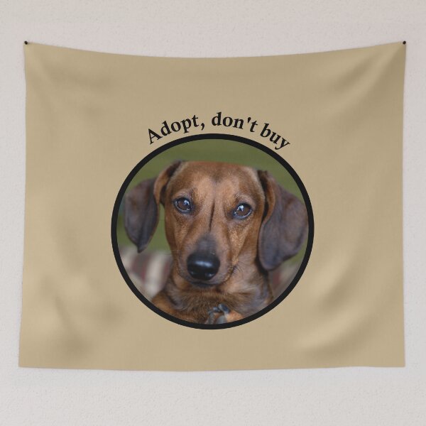 Item preview, Adopt, don't buy a dog, adopt animals. designed and sold by mikistudio.