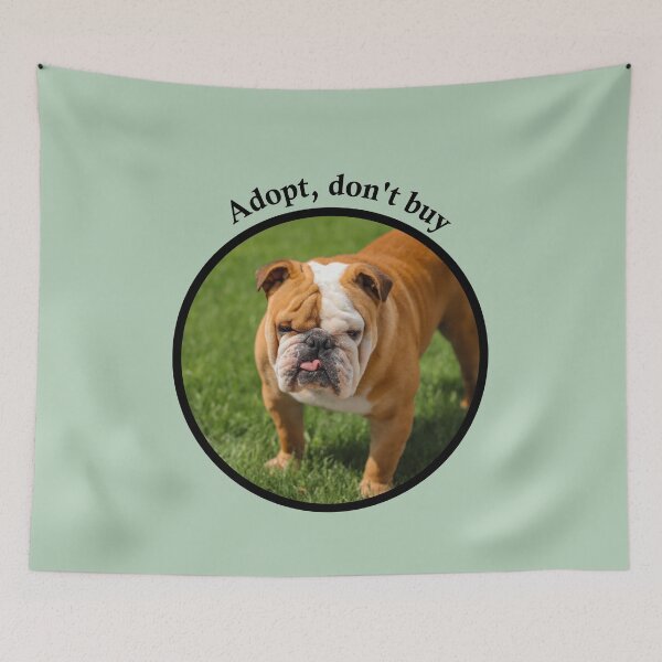 Item preview, Adopt, don't buy a dog designed and sold by mikistudio.