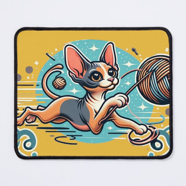 Item preview, Playful Spirit: The Devon Rex designed and sold by communedesigns.