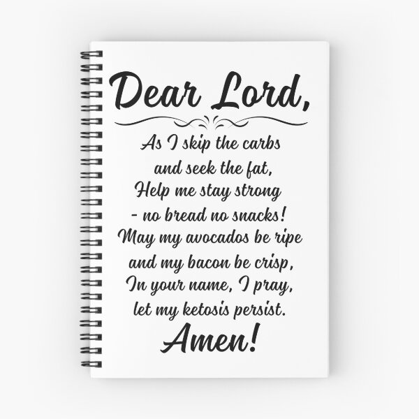 Item preview, Funny Keto Prayer Low Carb Diet Enthusiasts Funny Keto designed and sold by Anniko Art Studio.