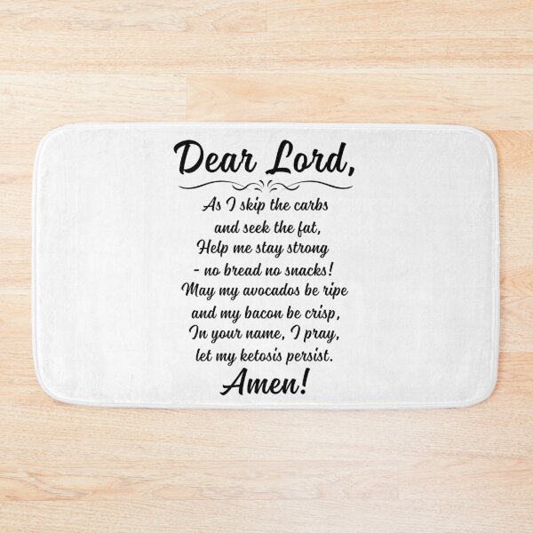 Item preview, Funny Keto Prayer Low Carb Diet Enthusiasts Funny Keto designed and sold by Anniko Art Studio.