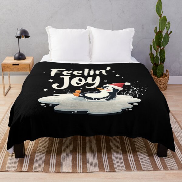 Item preview, "Feelin' Joy" Cozy Christmas T-shirt designed and sold by AI-volution.