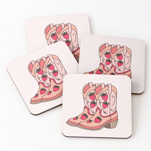 Item preview, Strawberry Cowgirl Boots Cowboy Romance designed and sold by BRoseCreations.