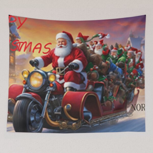 Aperçu de l'œuvre Le tricycle du Père Noël créée et vendue par tatty58.