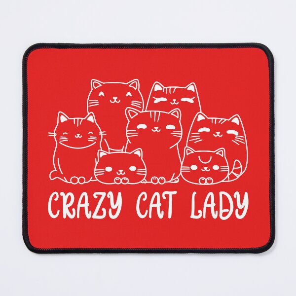 Item preview, Cute Crazy Cat Lady designed and sold by Jeallan Designs.