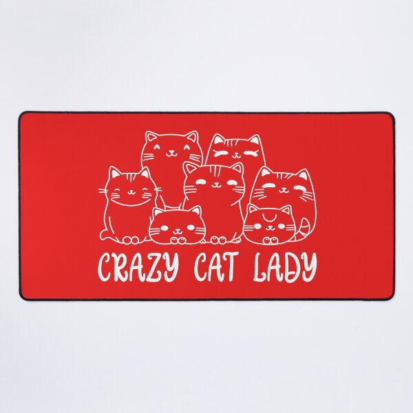 Item preview, Cute Crazy Cat Lady designed and sold by Jeallan Designs.