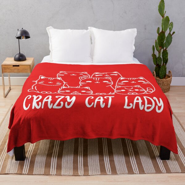Item preview, Cute Crazy Cat Lady designed and sold by Jeallan Designs.