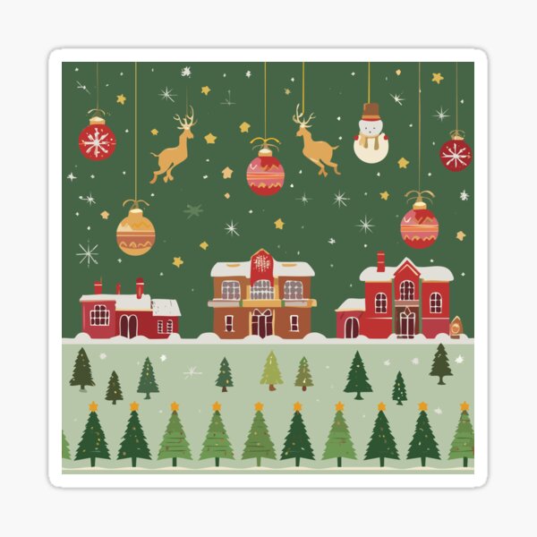 Item preview, a Christmas village designed and sold by MIBEEN.