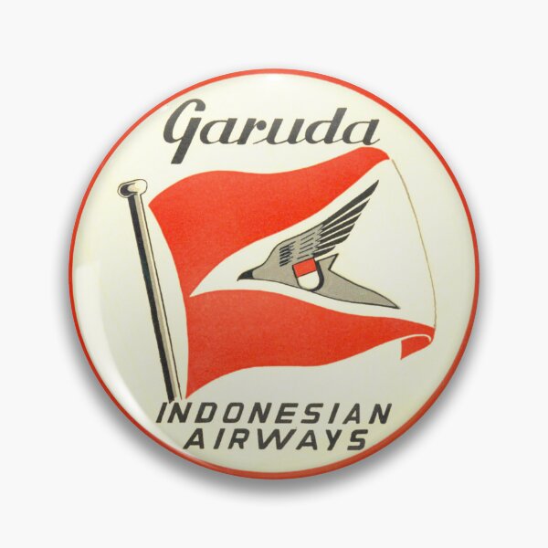 Artikelvorschau, Garuda - Indonesian Airways Vintage Luggage Label entworfen und verkauft von FutureTraveller.