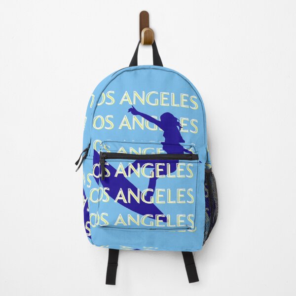Item preview, Los Angeles Travel Art, California, Travel Art, Surf Lovers, Blue designed and sold by Magic Love Art Print.