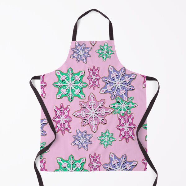 Item preview, Cute Hand Drawn Iced Gingerbread Snowflake Cookies designed and sold by Victoria Rose.