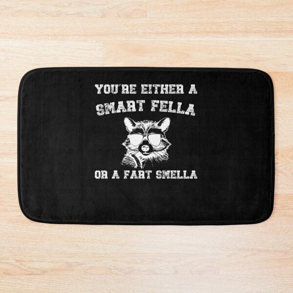 Item preview, Are You A Smart Fella Or Fart Smella Trash Panda Racoon designed and sold by LoveMingle.