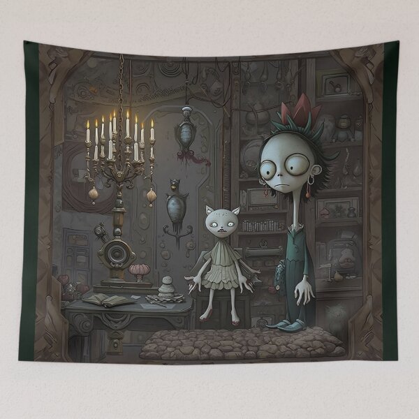 Item preview, Stitched in Shadows: The Living Dolls designed and sold by AmuraLumina.
