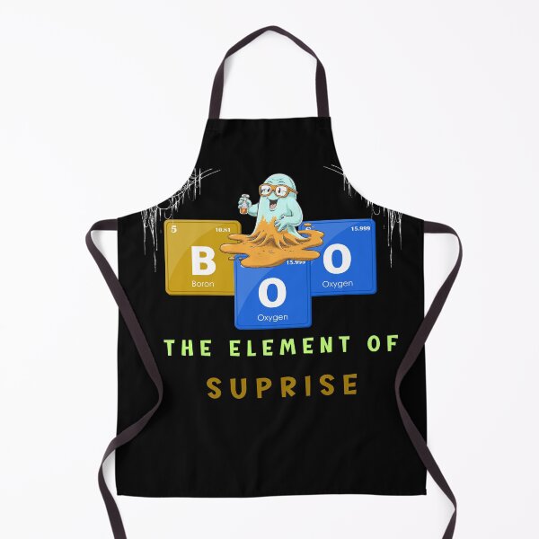 Item preview, Chemistry Boo The Element of Suprise Chemist Halloween designed and sold by Lunari Prints.