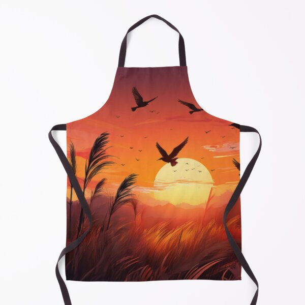 Item preview, Birds in the Sunset Glow – Serene Silhouettes designed and sold by RaiyaTees.