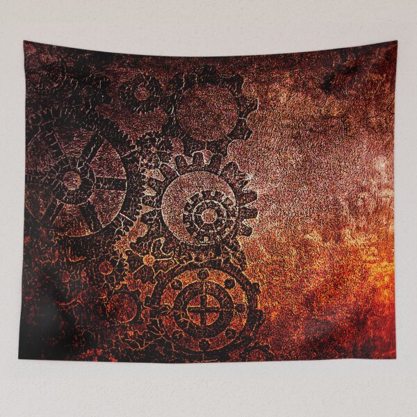 Item preview, Steampunk Cogwheels Rustic Earth designed and sold by Mark Jesus-Allen.