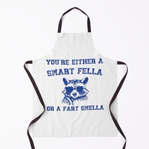 Item preview, Are You A Smart Fella Or Fart Smella Trash Panda designed and sold by LoveMingle.