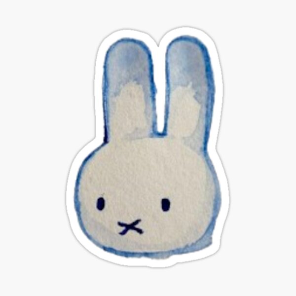 Item preview, tête de miffy à l'aquarelle designed and sold by fakebeetle.
