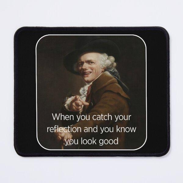 Item preview, When you catch your reflection and you know you look good. designed and sold by Angry Swan Designs.