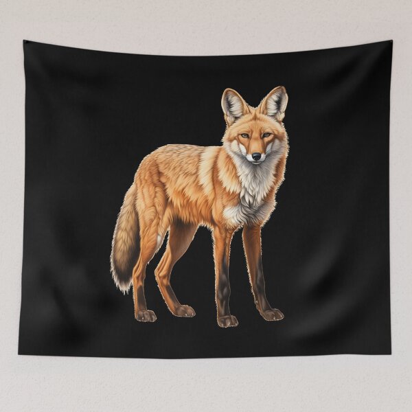 Item preview, maned wolf | wild dog designed and sold by DerSenat.