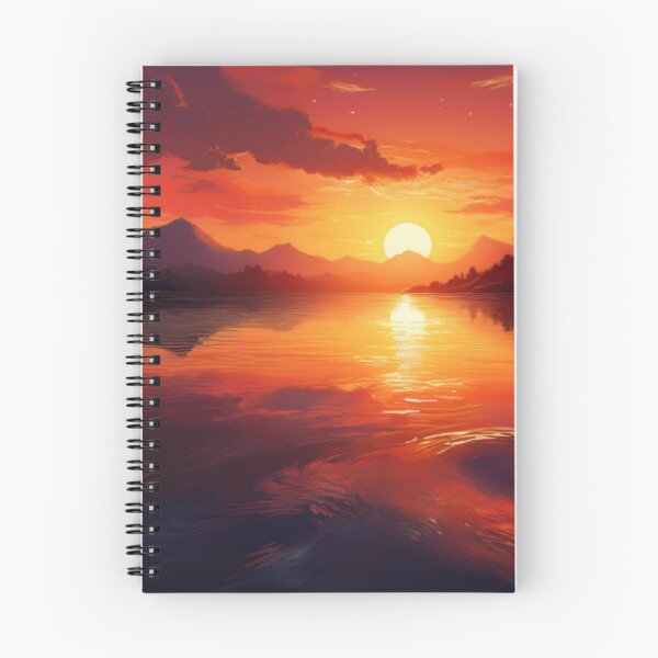 Item preview, Sunset Reflection Over Calm Waters – Serene View designed and sold by RaiyaTees.
