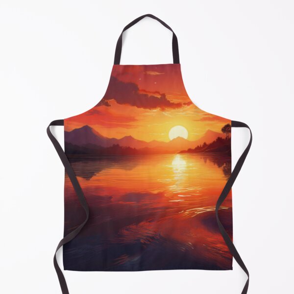 Item preview, Sunset Reflection Over Calm Waters – Serene View designed and sold by RaiyaTees.