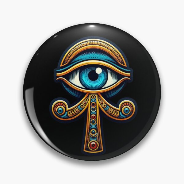 Item preview, Egyptian Eye of Horus & Ankh Key of Life designed and sold by Myra365Art.