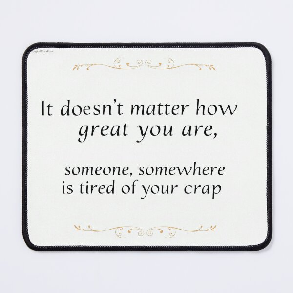 Item preview, How Great You Think You Are designed and sold by NerdscapeDC.