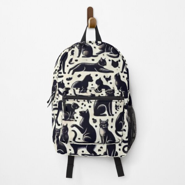 Item preview, Black Cat Silhouette Pattern for Cat Lovers designed and sold by Trendy-Now.