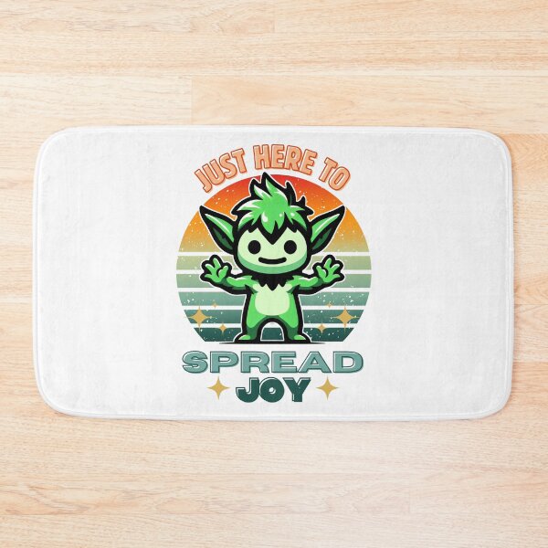 Item preview, Just Here To Spread Joy A Burst Of Sunshine, A Heart Of Green designed and sold by SplashTastic.