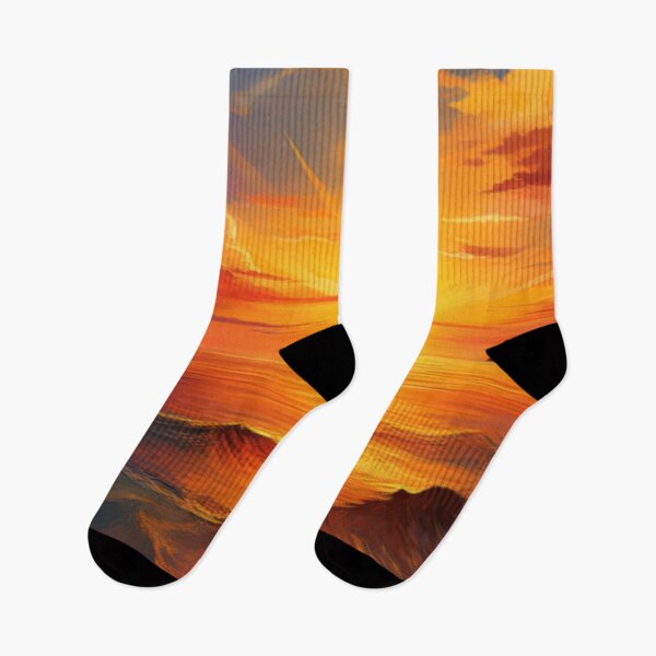 Item preview, Golden Ocean Sunset – Tranquil Seascape Art designed and sold by RaiyaTees.