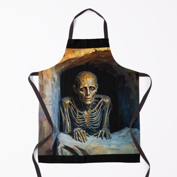 Item preview, Curse of the Evil Mummy's tomb horror art painting illustration designed and sold by Vintage Designs +.