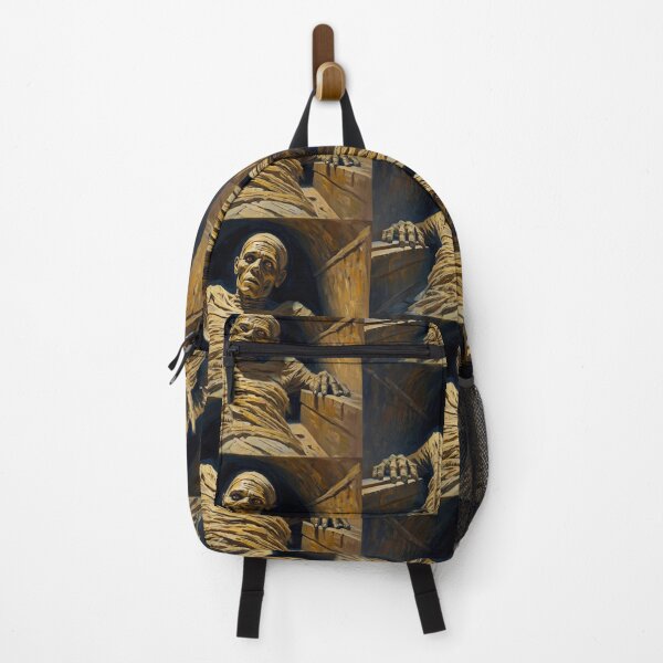 Item preview, Curse of the Evil Mummy's tomb horror art painting illustration designed and sold by Vintage Designs +.