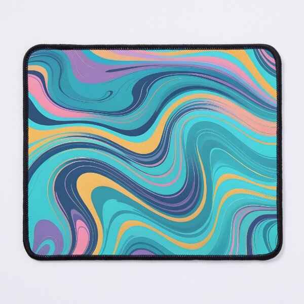 Item preview, Modern Retro Swirls Looks Like Liquid Paint Abstract Art Pattern 3 of 4 designed and sold by Beachy.