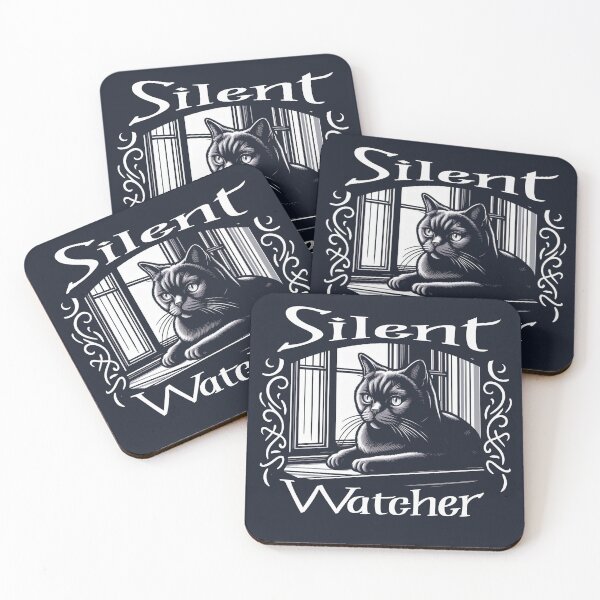 Item preview, The Silent Watcher: A Chartreux’s Vigil designed and sold by communedesigns.