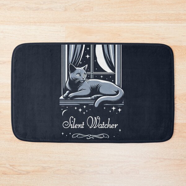 Item preview, The Silent Watcher: A Chartreux’s Vigil designed and sold by communedesigns.