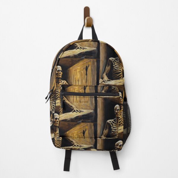 Item preview, Curse of the Evil Mummy's tomb horror art painting illustration designed and sold by Vintage Designs +.