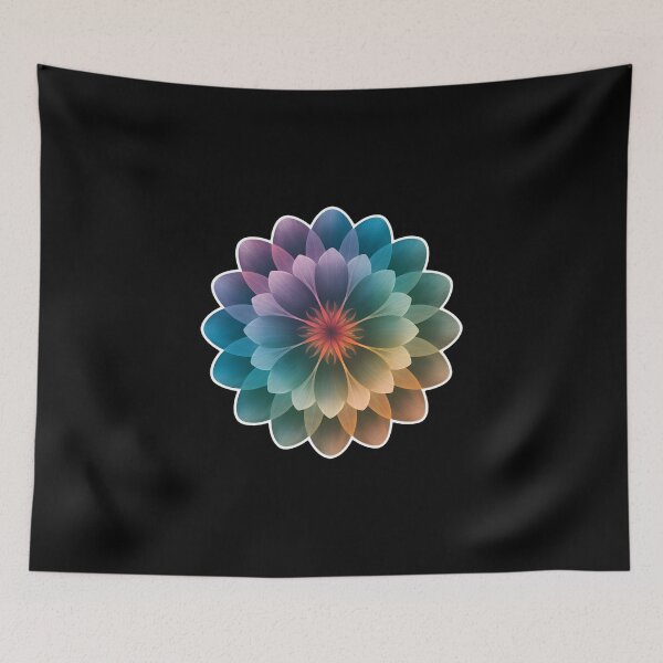 Item preview, Dahlia Sunset Blaze designed and sold by RadDeck.