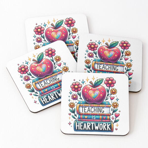Item preview, Teaching is Heartwork designed and sold by Ginngers.