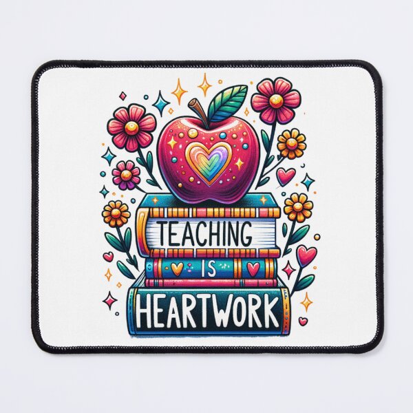 Item preview, Teaching is Heartwork designed and sold by Ginngers.