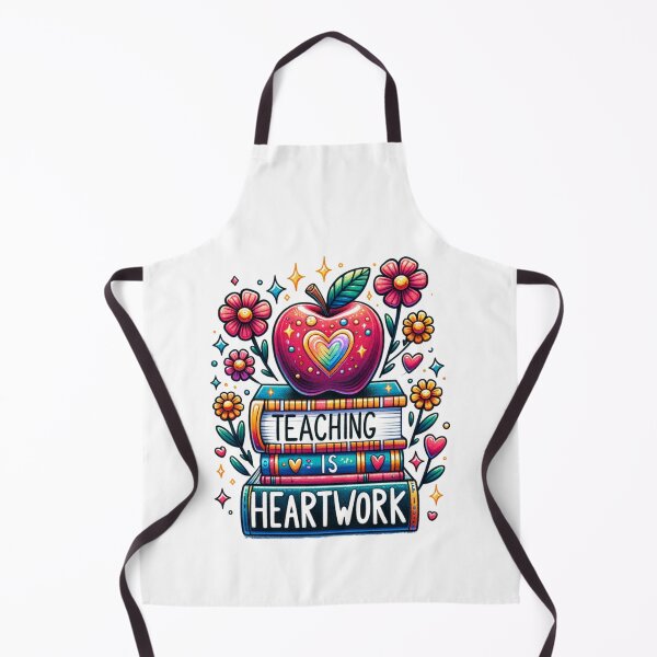Item preview, Teaching is Heartwork designed and sold by Ginngers.