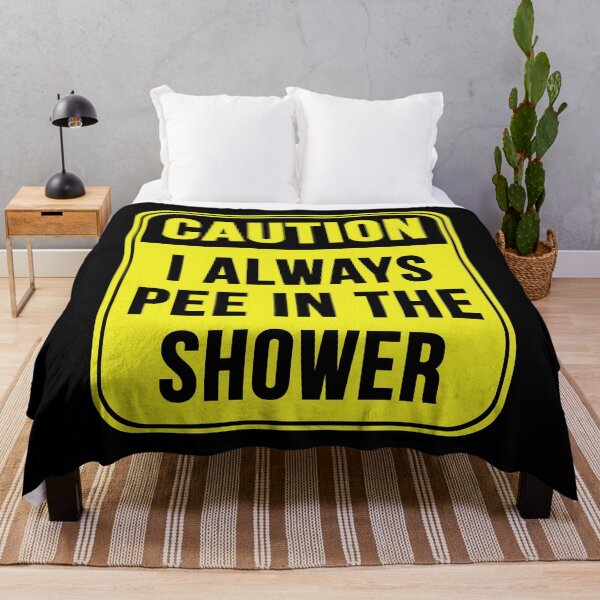 Item preview, I Always Pee In The Shower designed and sold by MarkMySign.