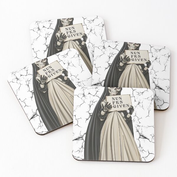 Item preview, Skull Nun Fks Given designed and sold by SkullTroops.