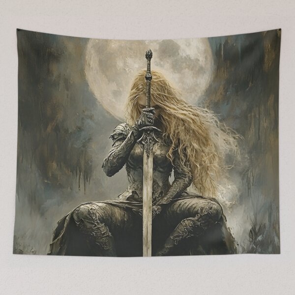 Item preview, Warrior Woman - Fantasy Art designed and sold by Seeker7Seven.