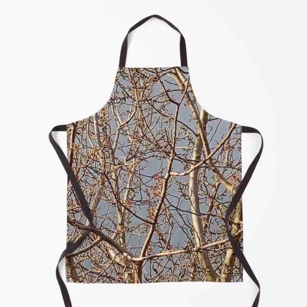 Item preview, Early Spring Walnut Tree Branches – Vibrant Garden Scene :) designed and sold by Myriel-Myriel.