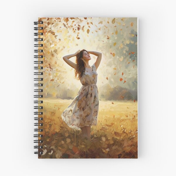 Item preview,  A Beautiful Girl surrounded by falling Autumnal leaves after Bougereau designed and sold by Vintage Designs +.